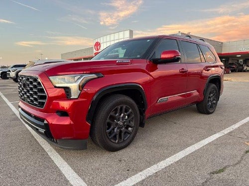 2025 Toyota Sequoia Platinum 4WD (Natl)