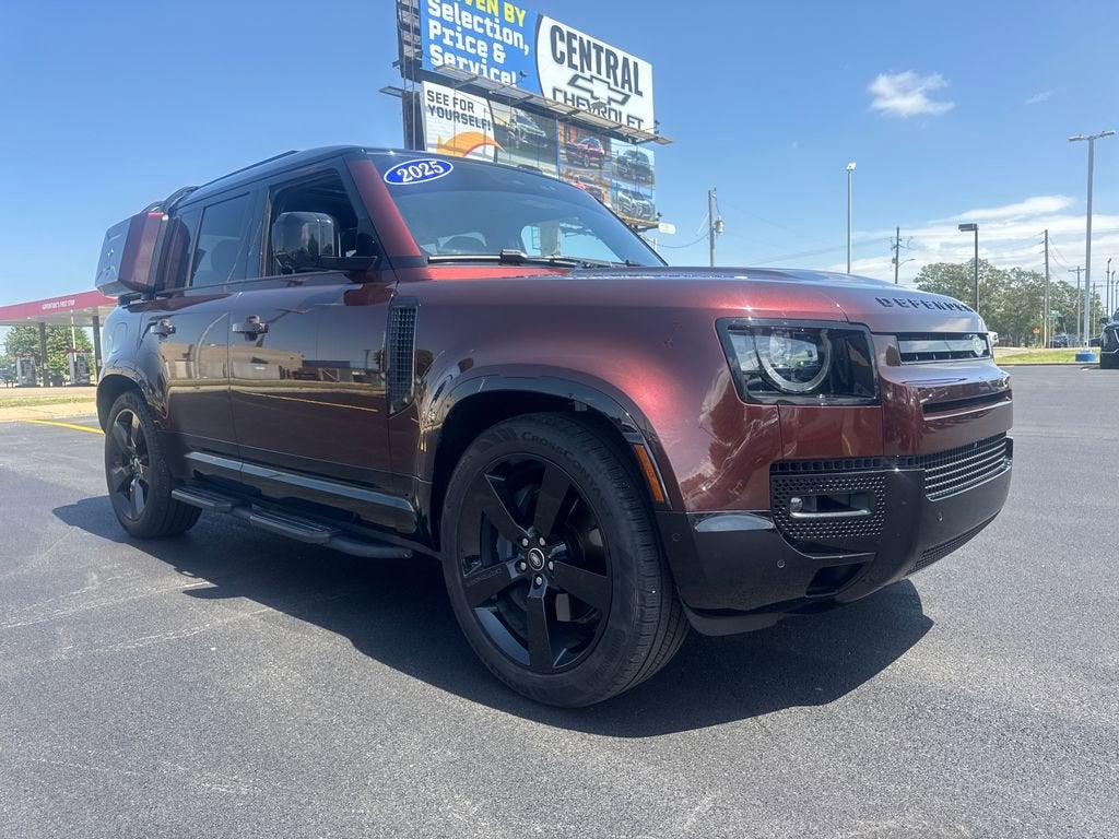 2025 Land Rover Defender Sedona Red Edition